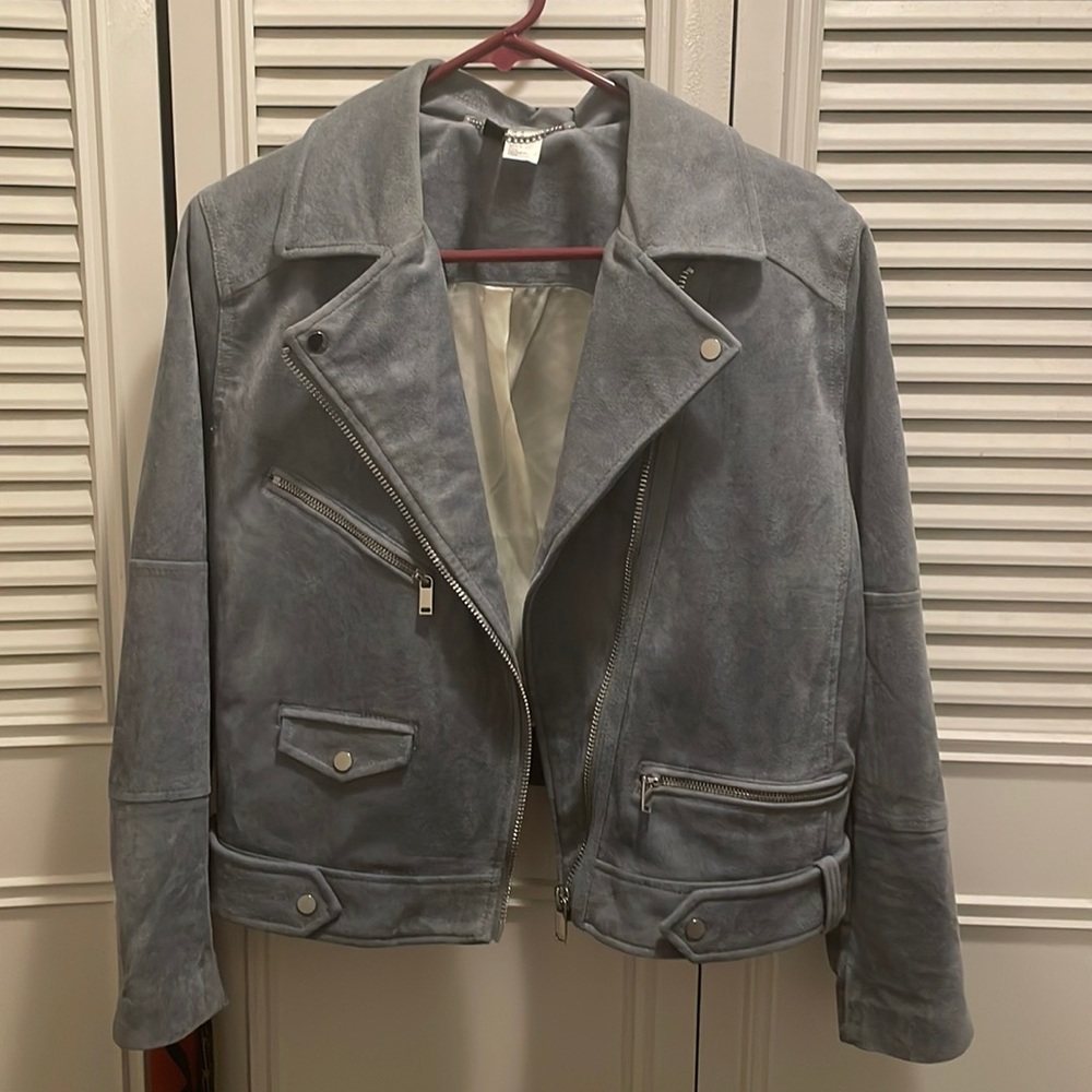 Divided by H&M womens suede jacket